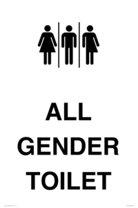 Female, Male and Non-gender specific